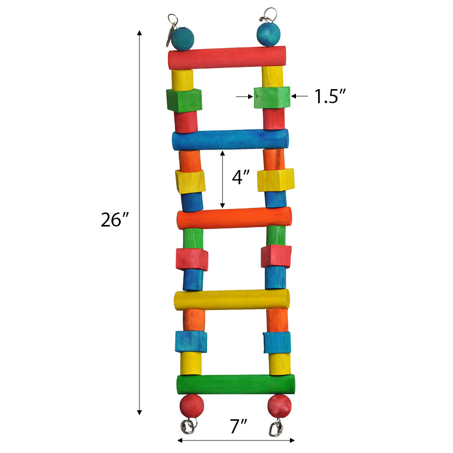 Small Multicolored Wooden Ladder
