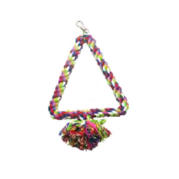 Multi Color Triangle Rope Swing