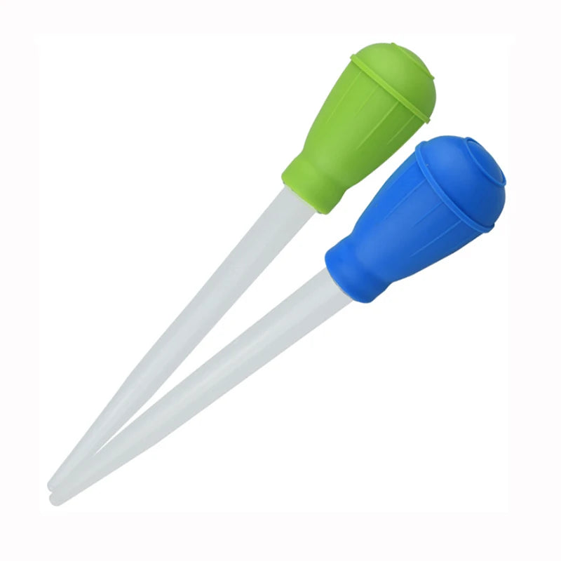 Portable Aquarium Dropper Pipette Cleaner Manual Tool Fish Tank Siphon Pump Water Changer Aquarium Pipette Supply tube28cm 30ml
