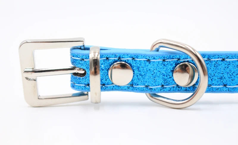 Custom Pet Name Dog Collar Luxury Rhinestone Letter Adjustable Personalized Blingbling Leather Dog Cat Collar Small Medium Dogs