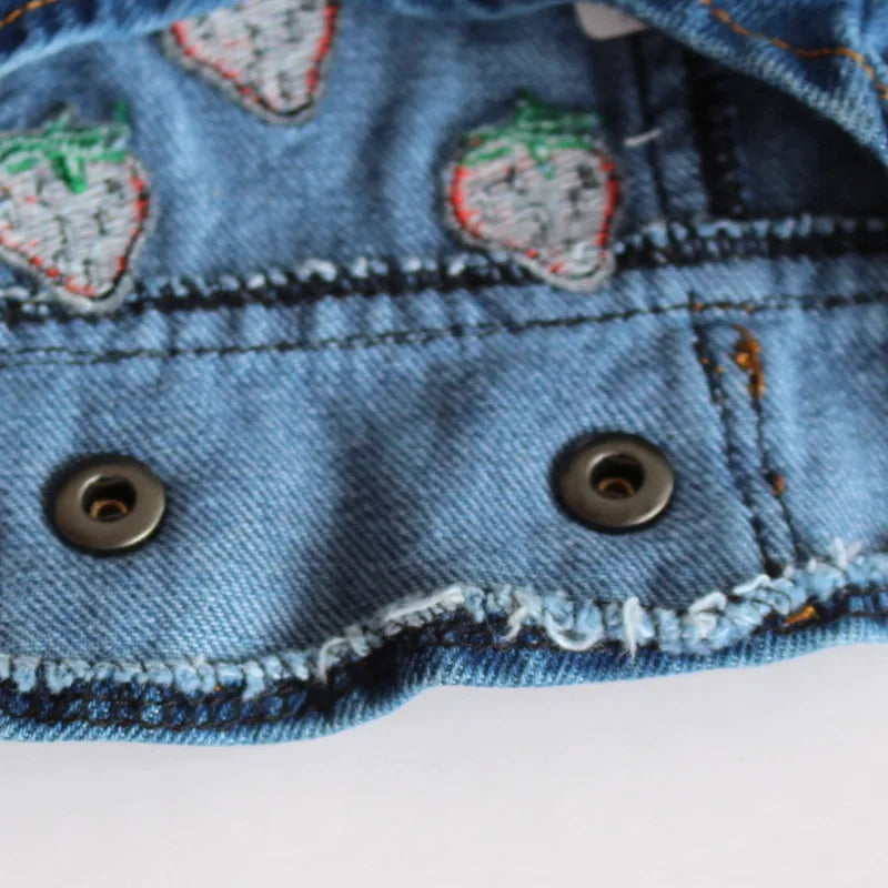 Spring Autumn Apparel Dog Jeans Jacket for Small Medium Dogs Cool Blue Pet Denim Hooded Coat Puppy Clothes Outfits