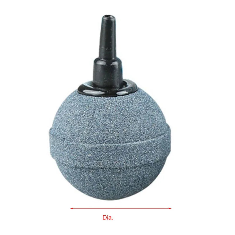 1Pcs 2cm/3cm/4cm/5cm Aquarium Round Shape Air Bubble Stone Aeration Aerator Fish Tank Pump Hydroponic Oxygen Plate Accessories