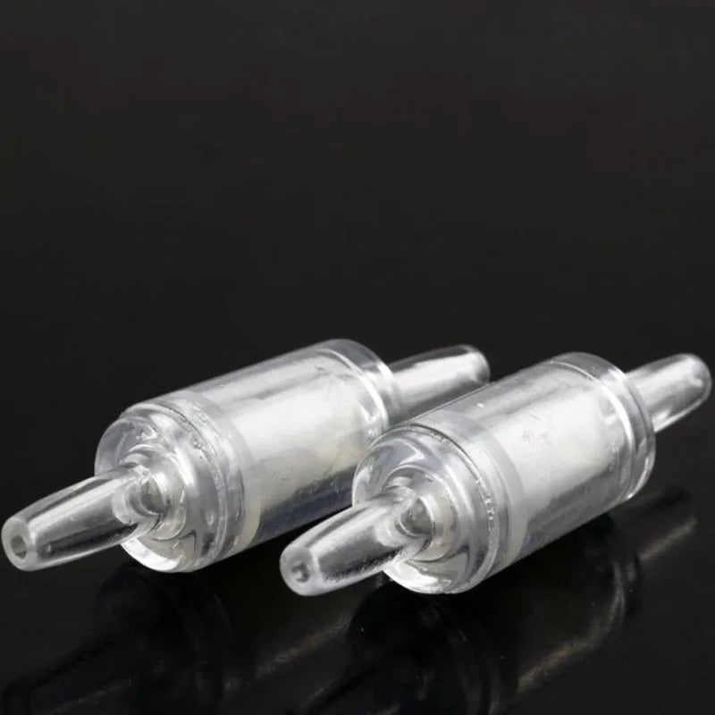 5pcs Aquarium Air Pump Check Valve 5 X One Way Non-Return Check Valve Aquarium Fish Tank Accessories Co2 System Air Pump
