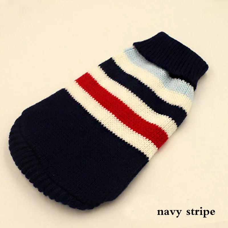 Turtleneck Cat Sweater Knitted Jumper Cat Christmas Sweater for Cats Small Dogs Winter Sphinx Cat Clothes Pet Costume