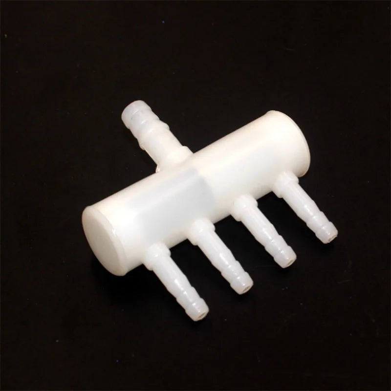 Fr Pond Air Pump Connector Aquarium Fish Tank Air Flow 4 6 8 10 Way Outlets Plastic Divider Oxygen Splitter Lever Valve