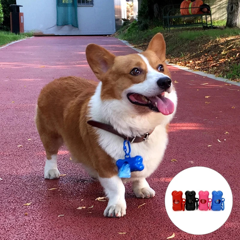 Useful Pet Poop Bag Set Multipurpose Carrier Garbage Clean Dispenser Box Dog Waste Poop Bag Dog Accessories Mascota Pet Supplies
