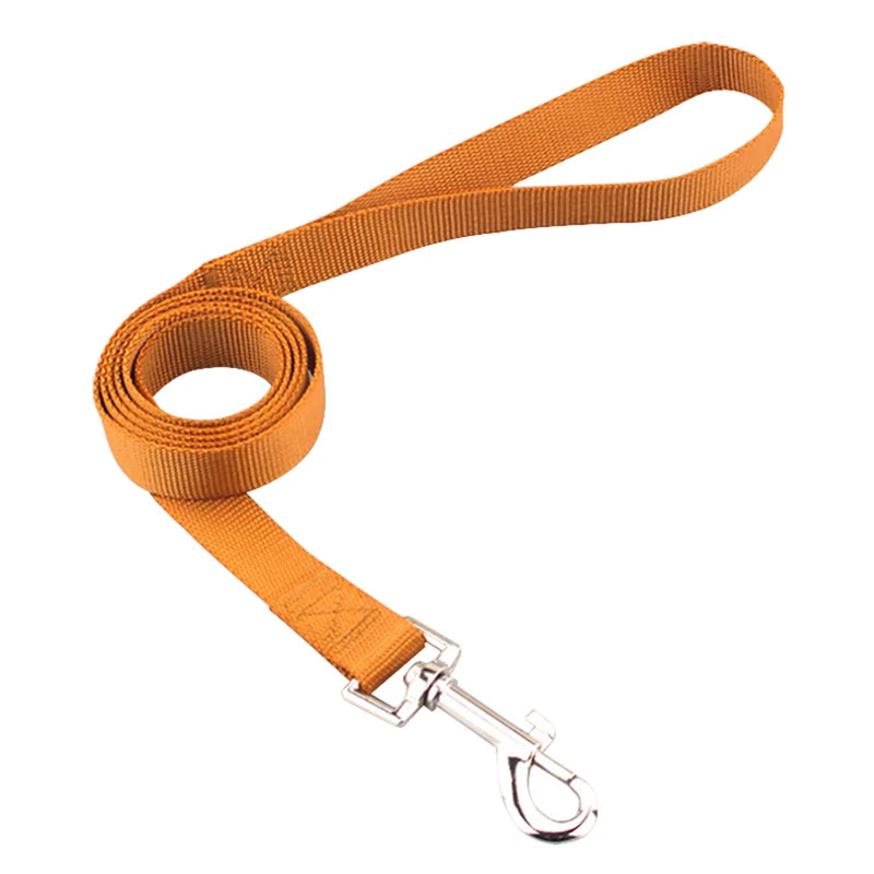 4ft Long Nylon Dog Leash Durable Training Leashes Pet Accessories Traction Rope for Small and Medium Breed Dogs