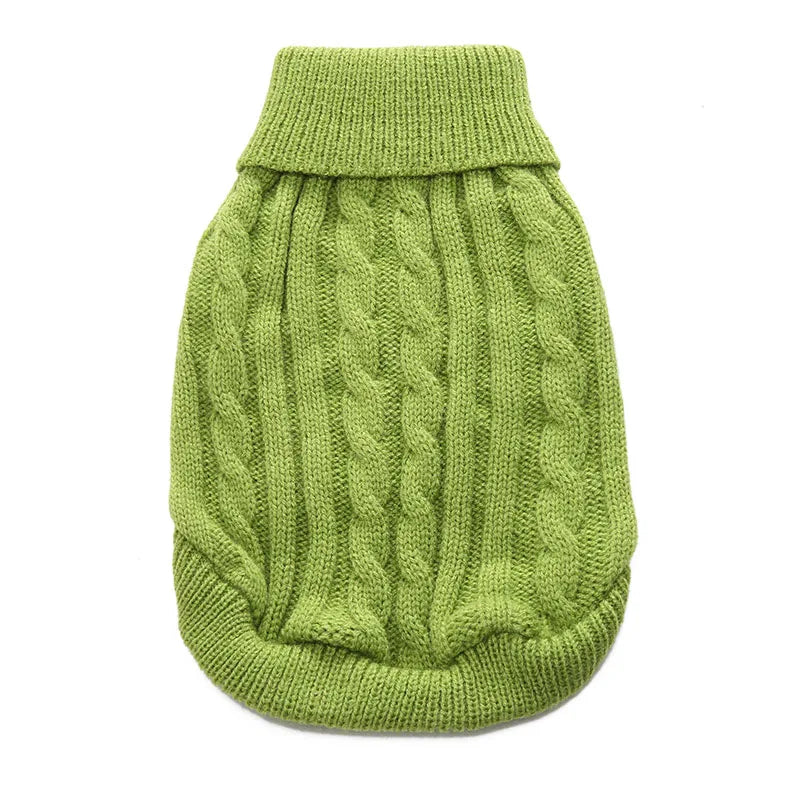 8 Colors Puppy Dog Sweater for Small Dogs Winter Warm Pet Dog Clothes for Yorkshire Chihuahua Pullover Pets Clothing ropa perro