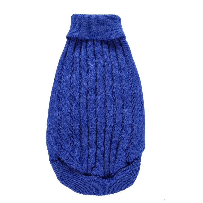 8 Colors Puppy Dog Sweater for Small Dogs Winter Warm Pet Dog Clothes for Yorkshire Chihuahua Pullover Pets Clothing ropa perro