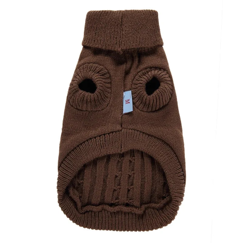 8 Colors Puppy Dog Sweater for Small Dogs Winter Warm Pet Dog Clothes for Yorkshire Chihuahua Pullover Pets Clothing ropa perro