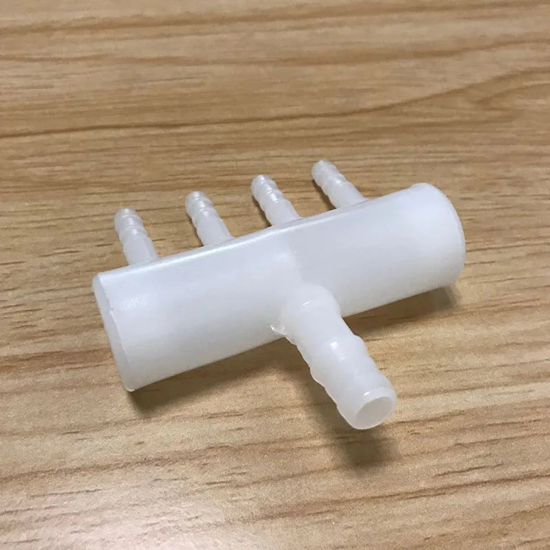 Fr Pond Air Pump Connector Aquarium Fish Tank Air Flow 4 6 8 10 Way Outlets Plastic Divider Oxygen Splitter Lever Valve