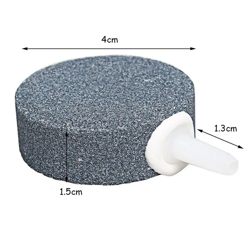 Dia. 4cm Bubble Stone Aerator for Aquarium FishTank Oxygen Aerator Increasing Air Bubble Pond Pump Hydroponic Oxygen SupplyStone