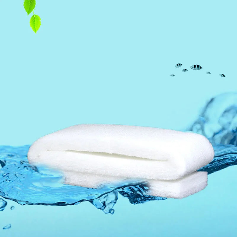 Practical Aquarium Super Thick Biochemical Cotton Sponge Filter Fish Tank Aquarium Bio Spong Pond Foam White Sponges accessory
