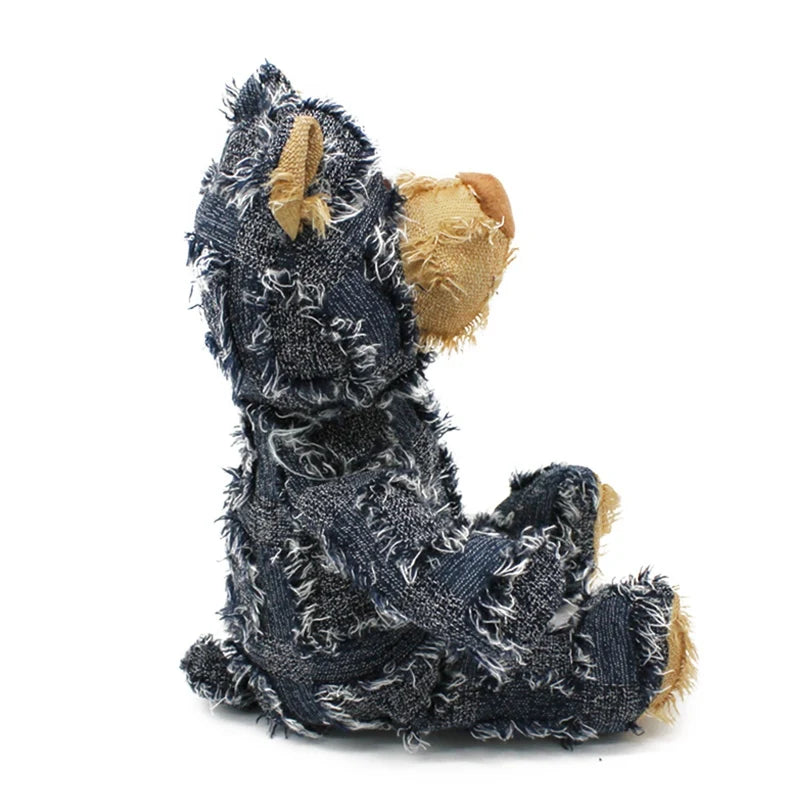 Bear Pet Dog Plush Toys Squeaking Stuffed Toys For Dogs Cat Chew Squeak Toy for Small Dogs Play Funny Training