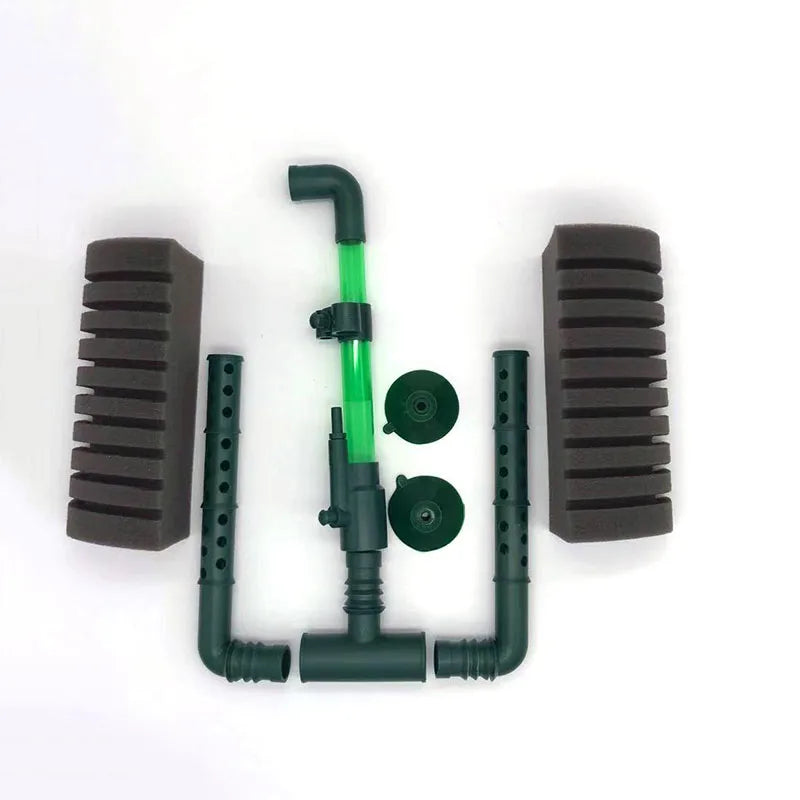 With Air Stone Sponge Filter for Aquarium Fish Tank Air Pump Biochemical Filtration Noiseless Foams Aquarium Accessories New