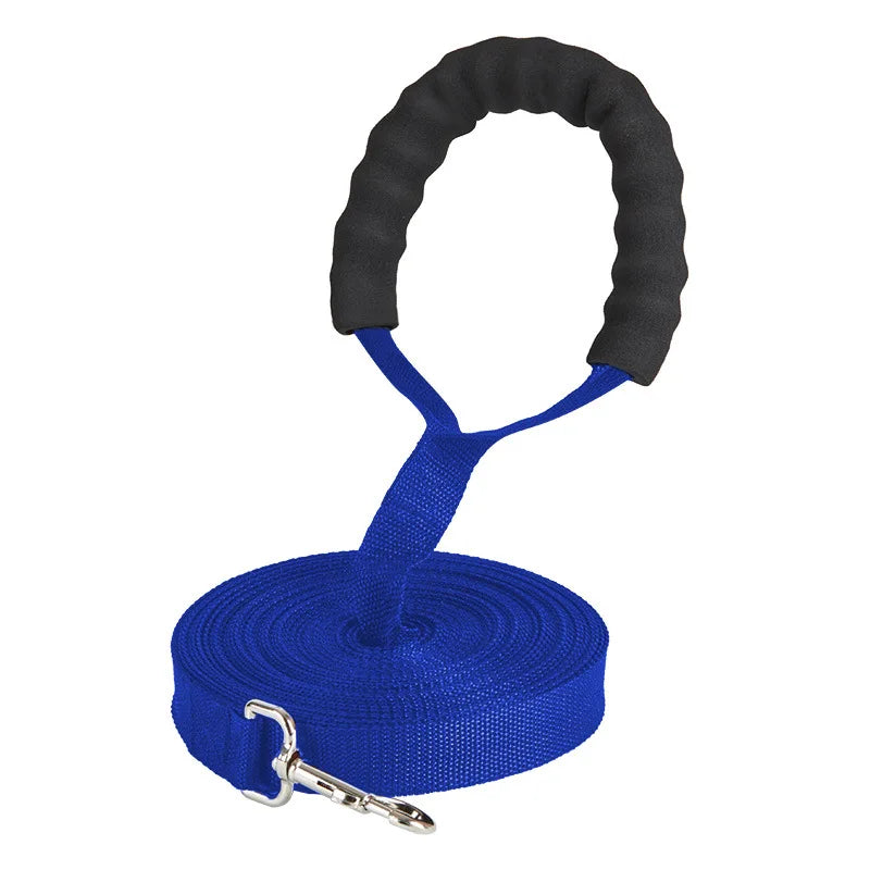 10m 15m 20m 30m Long Nylon Pet Dog Leash Obedience Recall Training Lead, Small Medium Large Dog Lanyard Tracking Rope