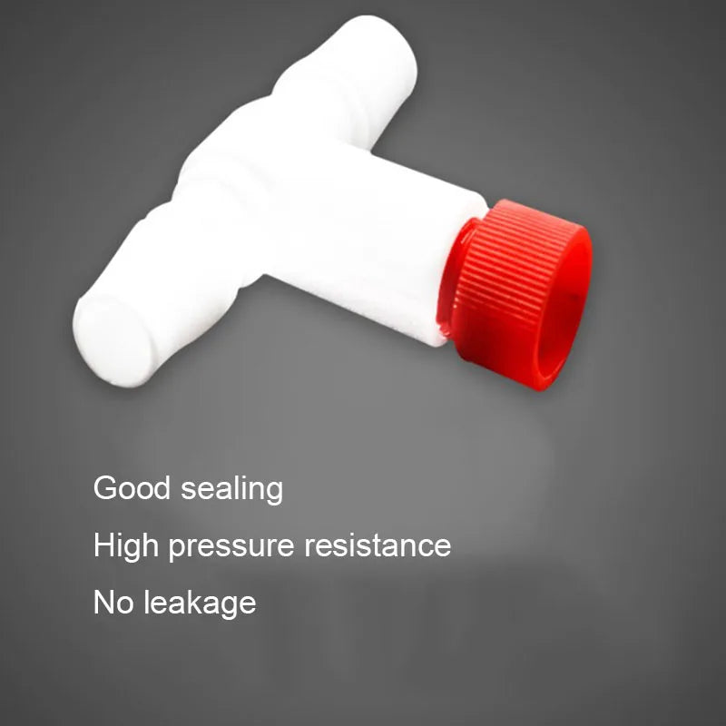 5Pcs 10mm Plastic Aquarium Connectors Three-way Fish Tank Air Water Pump Connector Control Valve Air Pipe Tube Accessory New