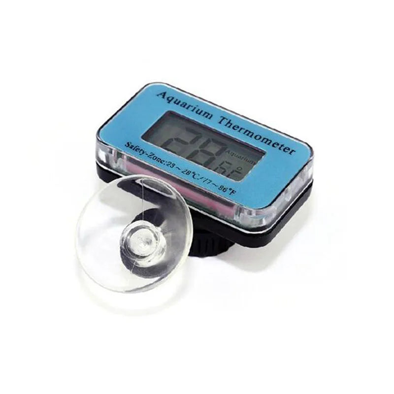 Aquarium Waterproof LCD Digital Fish Tank Thermometer Submersible Water Temperature Meter Temperature Control For Fish Tank