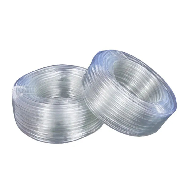 1m/3m/5m/10m/20m Aquarium Oxygen Pump Hose Air Bubble Stone Aquarium Fish Tank Pond Pump Tube 4*6mm Food Grade Material Tubes