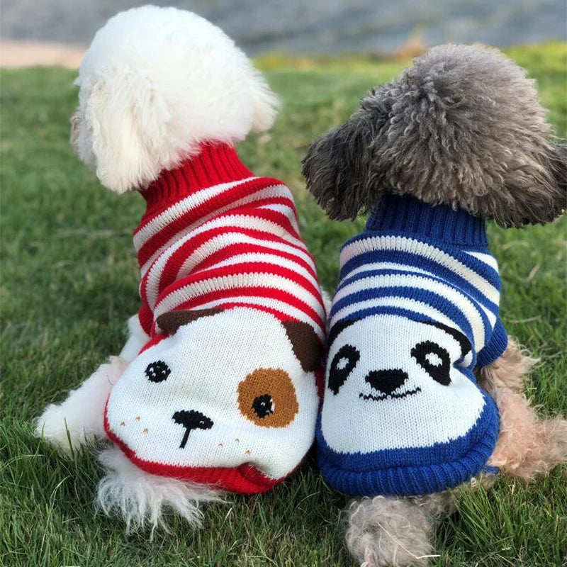 Turtleneck Cat Sweater Knitted Jumper Cat Christmas Sweater for Cats Small Dogs Winter Sphinx Cat Clothes Pet Costume