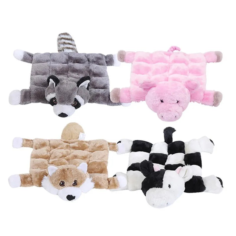 Bear Pet Dog Plush Toys Squeaking Stuffed Toys For Dogs Cat Chew Squeak Toy for Small Dogs Play Funny Training