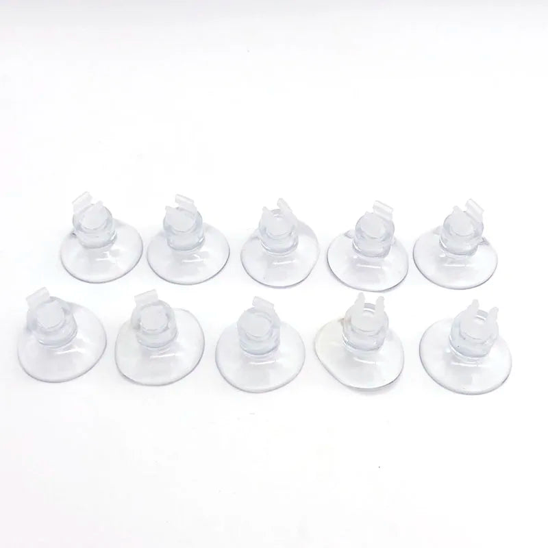 10Pcs 4/5mm Aquarium Suction Cup Air Tube Holder Sucker for Fish Tank Pump Oxygen Air Tubes Fixing Clip Aquarium Accessories