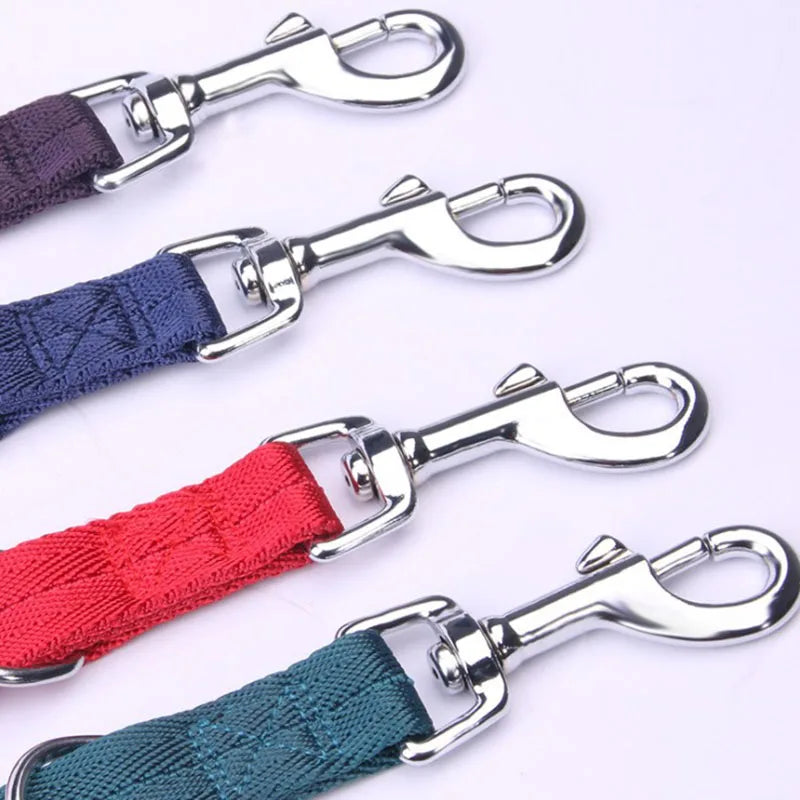 190cm WALK Two DOGS Leash Double Twin Lead Walking Leash Two Pets Cats Dual Couple Dog Leashes Nylon V Shape Leash For dog cat