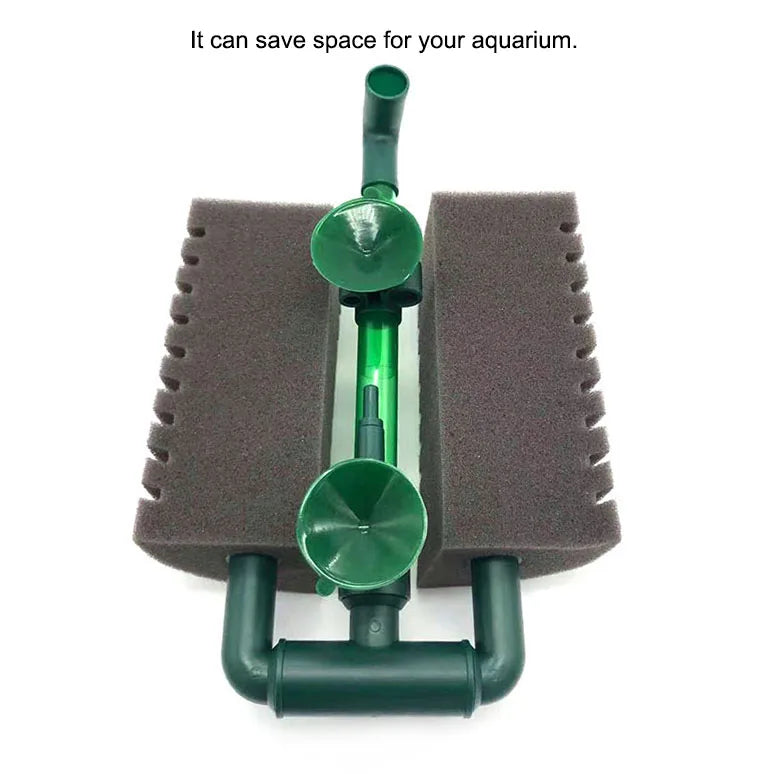 With Air Stone Sponge Filter for Aquarium Fish Tank Air Pump Biochemical Filtration Noiseless Foams Aquarium Accessories New