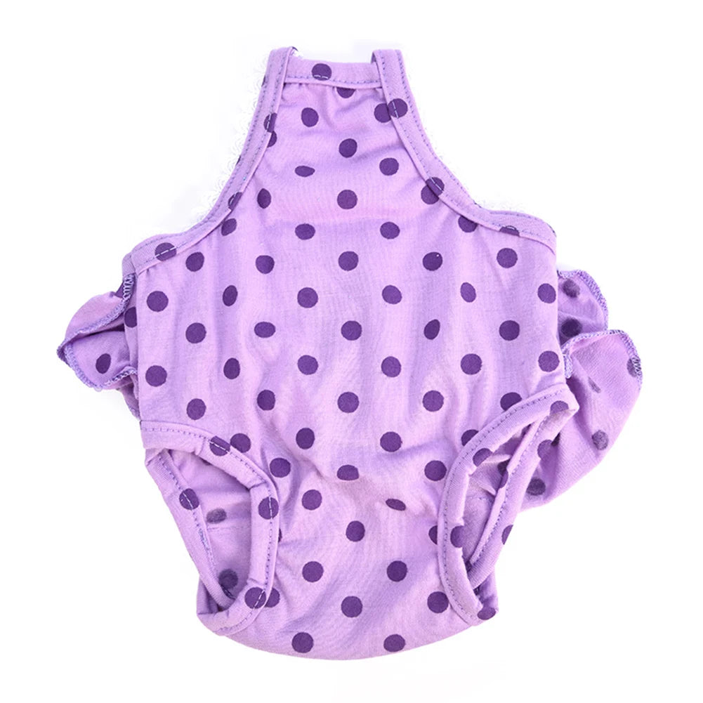 Pet Underwear Shorts Reusable Dog Diapers AntiHarassment Strap Physiological Pants Washable Female Sanitary Underwear 30E