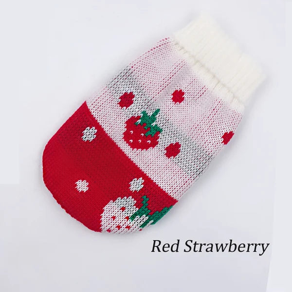 Turtleneck Cat Sweater Knitted Jumper Cat Christmas Sweater for Cats Small Dogs Winter Sphinx Cat Clothes Pet Costume