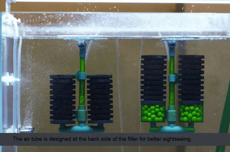 High Quality Green Aquarium Fish Tank Filter Sponge Biochemical Cotton Aquarium Filtration Accessories Dropshipping Center New