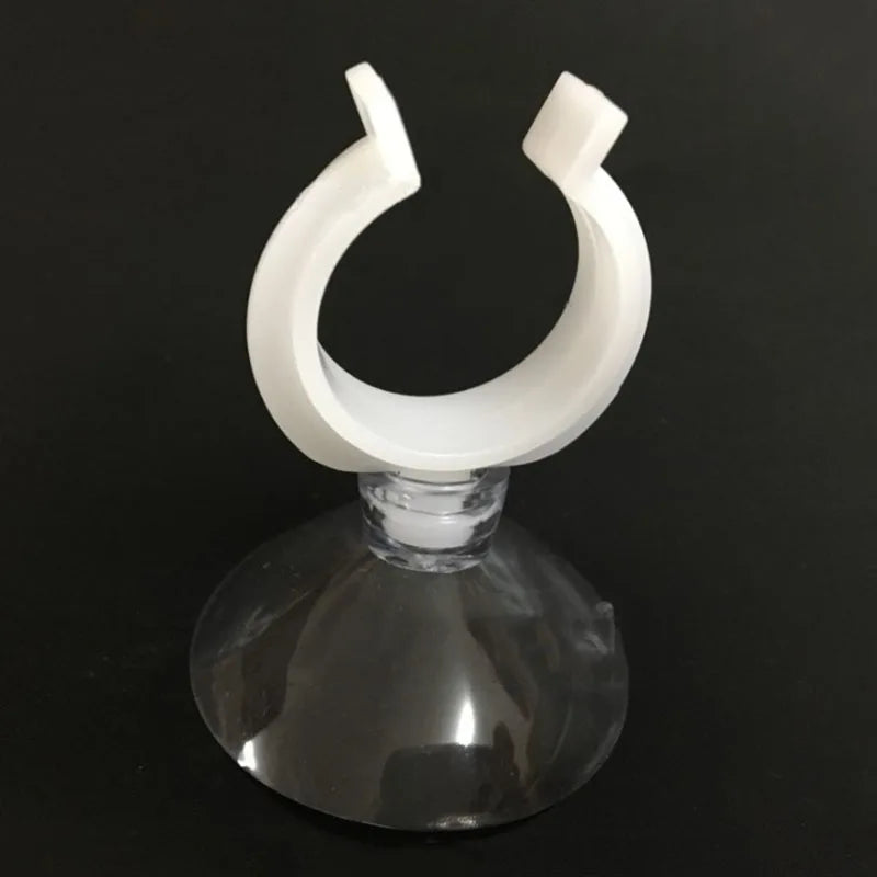 5pcs 4/5mm Aquarium Suction Cup Air Tube Holder Sucker for Fish Tank Pump Oxygen Air Tube Fixing Clip Aquarium Accessories