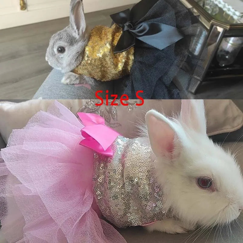 Small Dog Dress Pet Tutu Dress with Sequin Bows Princess Tulle Skirt Puppy Dog Clothes Chihuahua York Terrier Pet Apparel