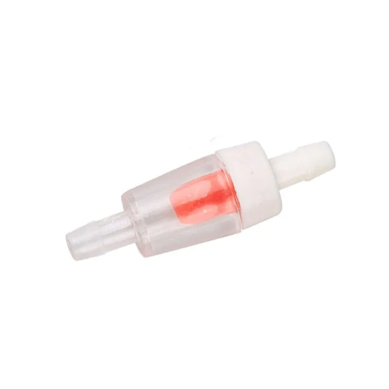 5pcs/lot White Red Aquarium Air Pump Check Valve Fish Tank One Way Non-Return Check Valve Aquarium Co2 System Air Pump