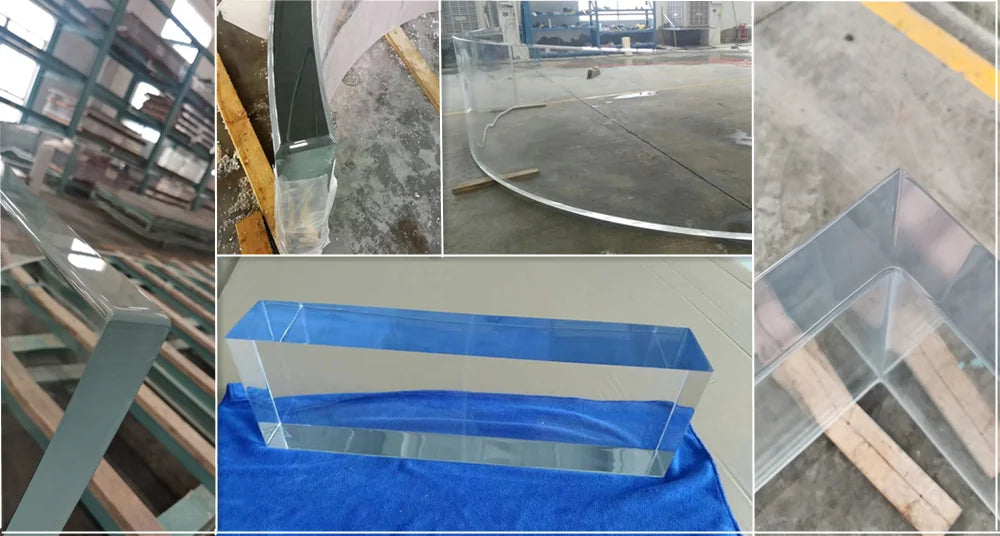 KINGSIGN huge glass tank jellyfish aquarium high quality acrylic glass tank customized plexiglass tank