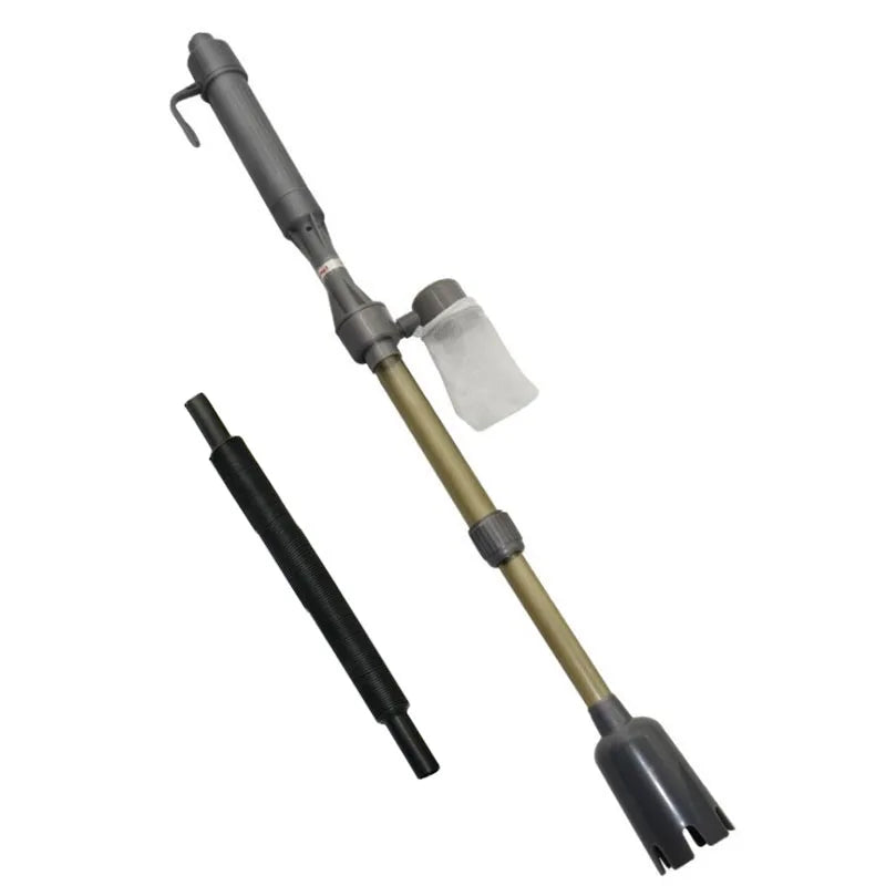 Fish Tank Siphon Water Change Aquarium Cleaning Tools Filter Water Changer Pump Sand Hose Tube Battery Powered Gravel Cleaner