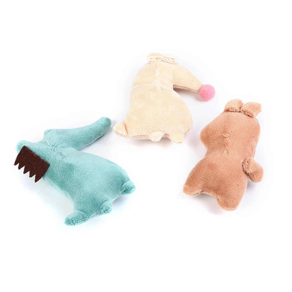Cat Toy Catnip Interactive Plush Stuffed Chew Pet Toys Claw Funny Cat Mint Soft Teeth Cleaning Toy For Cat Kitten Pet Products