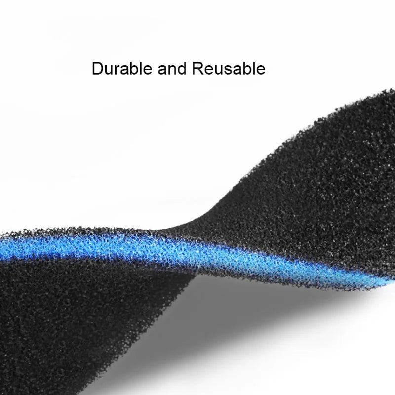 30cmx25cmx2cm Aquarium Activated Carbon Filtration Foam Bio.Sponge Fish Tank Biochemical Filter Sponge Pad Skimmer Sponges New