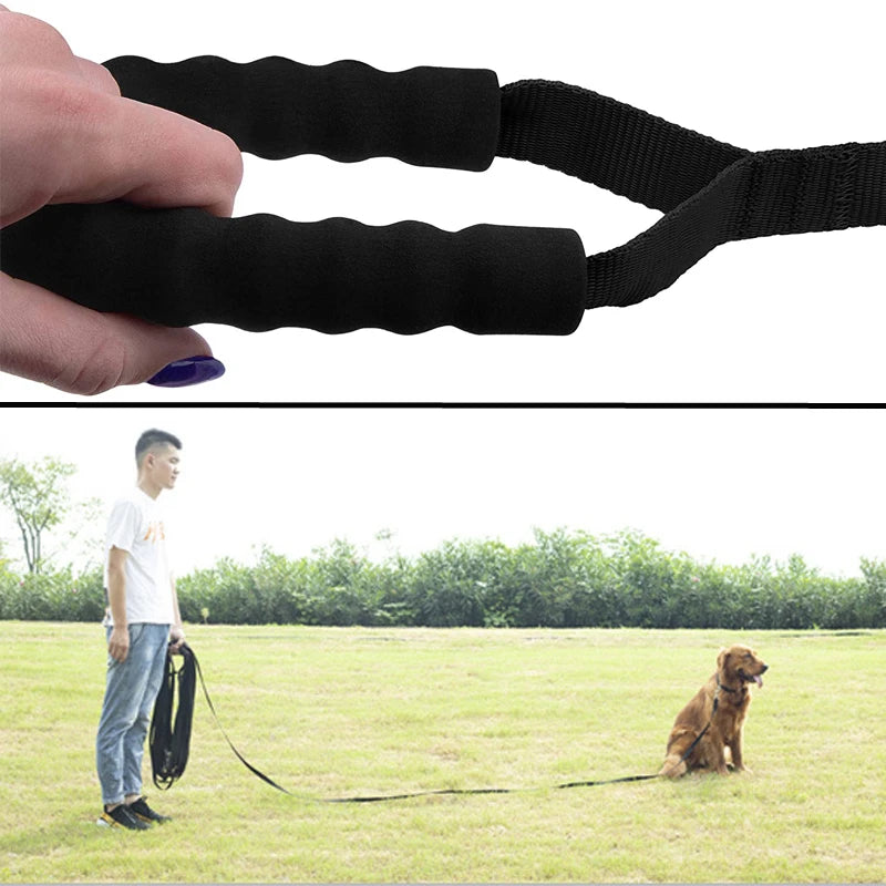10m 15m 20m 30m Long Nylon Pet Dog Leash Obedience Recall Training Lead, Small Medium Large Dog Lanyard Tracking Rope