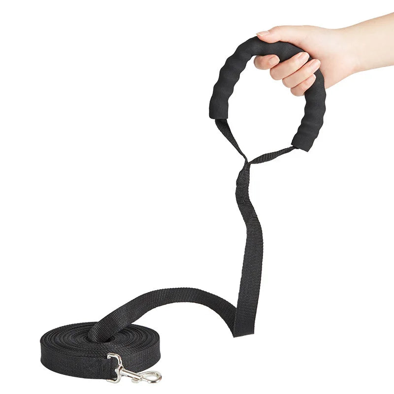 10m 15m 20m 30m Long Nylon Pet Dog Leash Obedience Recall Training Lead, Small Medium Large Dog Lanyard Tracking Rope