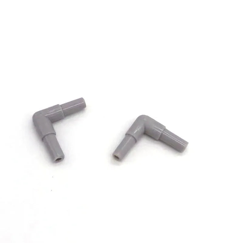 10pcs/lot 4mm Elbow Connector Aquarium Accessories Fish Tank Air Pump Connector Control Valve Air Pipe Tube Accessories 2021 New