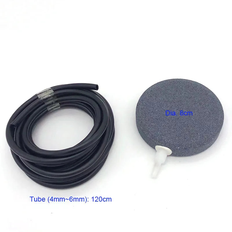 40/50/60/70/80/10/12/15mm Aquarium Fish Tank Air Stone Oxygen Aerator Increasing Air Bubble Pond Pump Hydroponic Oxygen acuarios