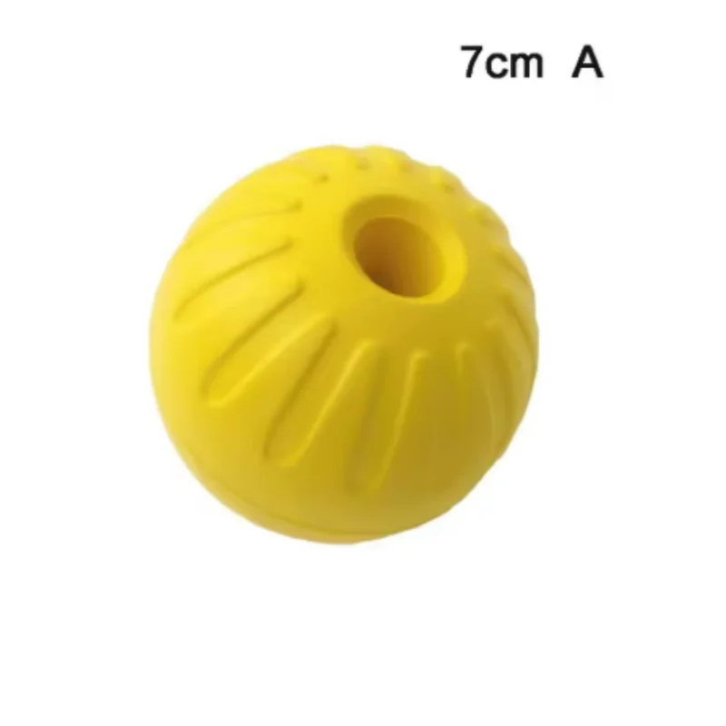 7cm/9cm Indestructible Rubber Ball Pet Dog Training Chew Play Fetch Bite Toy Dog Toys For Dog Interactive