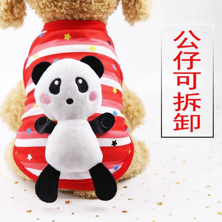 2023 Hot Cute spring summer Dog Clothes Printed Camouflage Mesh Dog Vest For Small Medium Dogs Coat Jacket Puppy Costume Vest