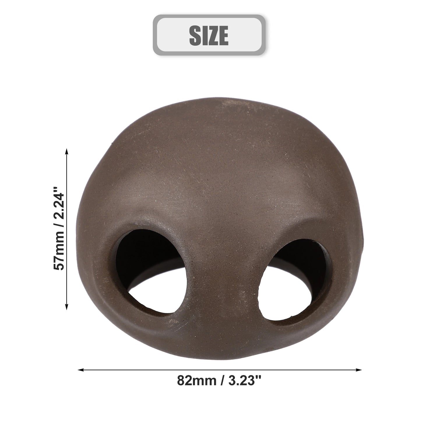 UXCELL Aquarium Hideaway Rock Cave Decoration Parts Resin Fish Shrimps Shelter Pottery House Canister Fish Tank Accessories