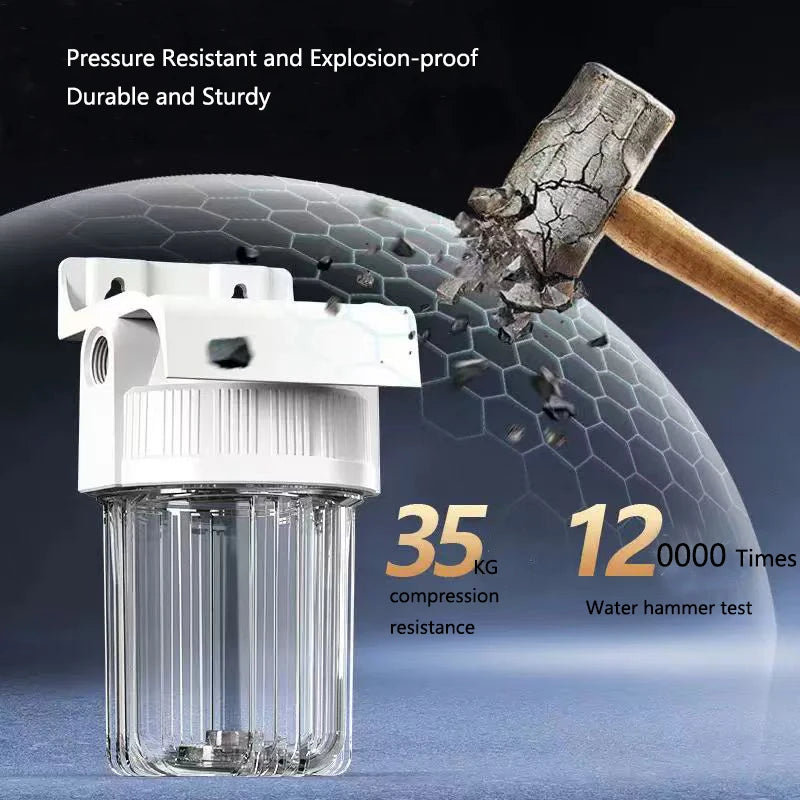 External Aquarium Canister Filter Quiet Sponge Filter Bucket No Pump Suitable for Small Fish Tanks Wall Mounted filter bucket