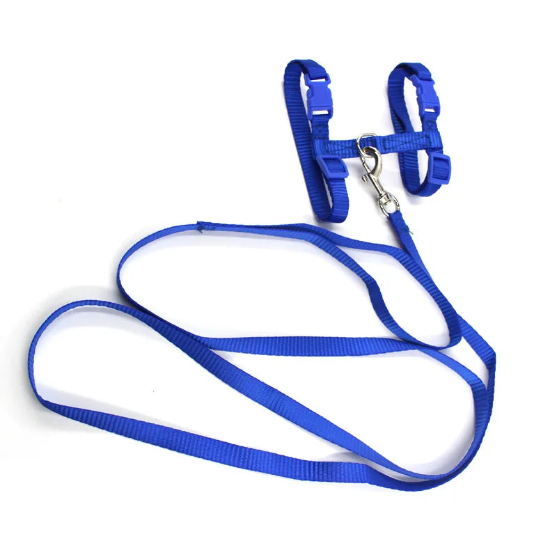 Adjustable Pet Cat Collar For Cats Cozy Nylon Rabbit Kitten Kedi Harness Leash Set Small Puppy Dog Cat Accessories Pet Products