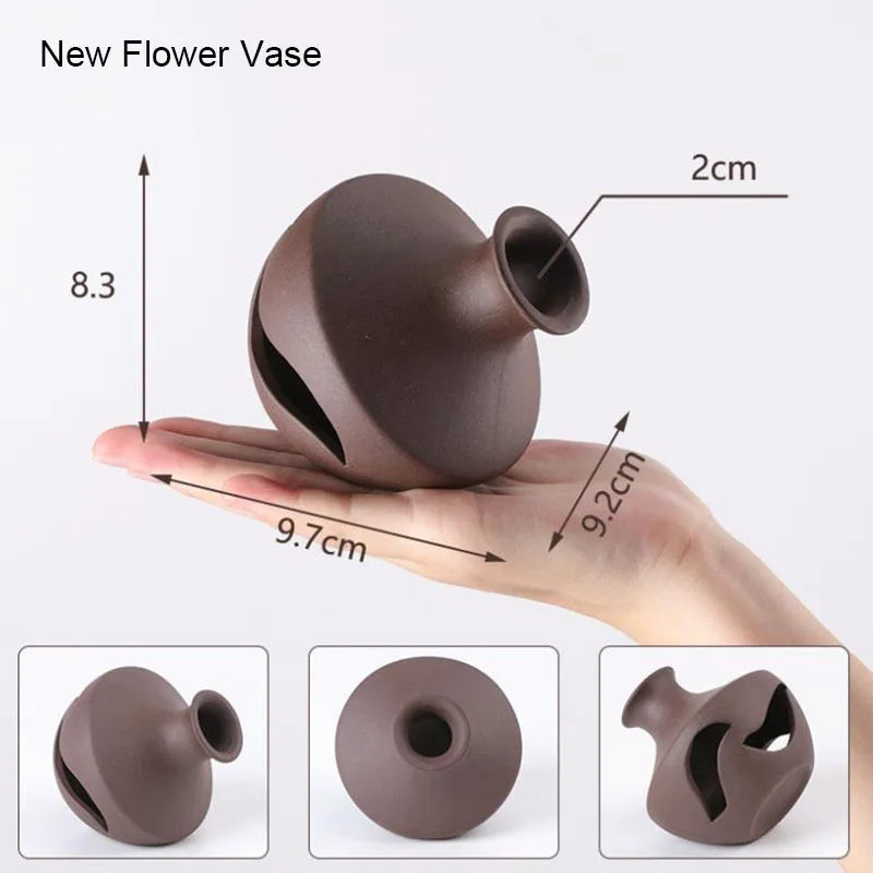 Great Ceramic Aquarium Decoration Fish Shrimps Shelter House Pottery Scorpion House Canister Simulation Stone Fish Tank Decor