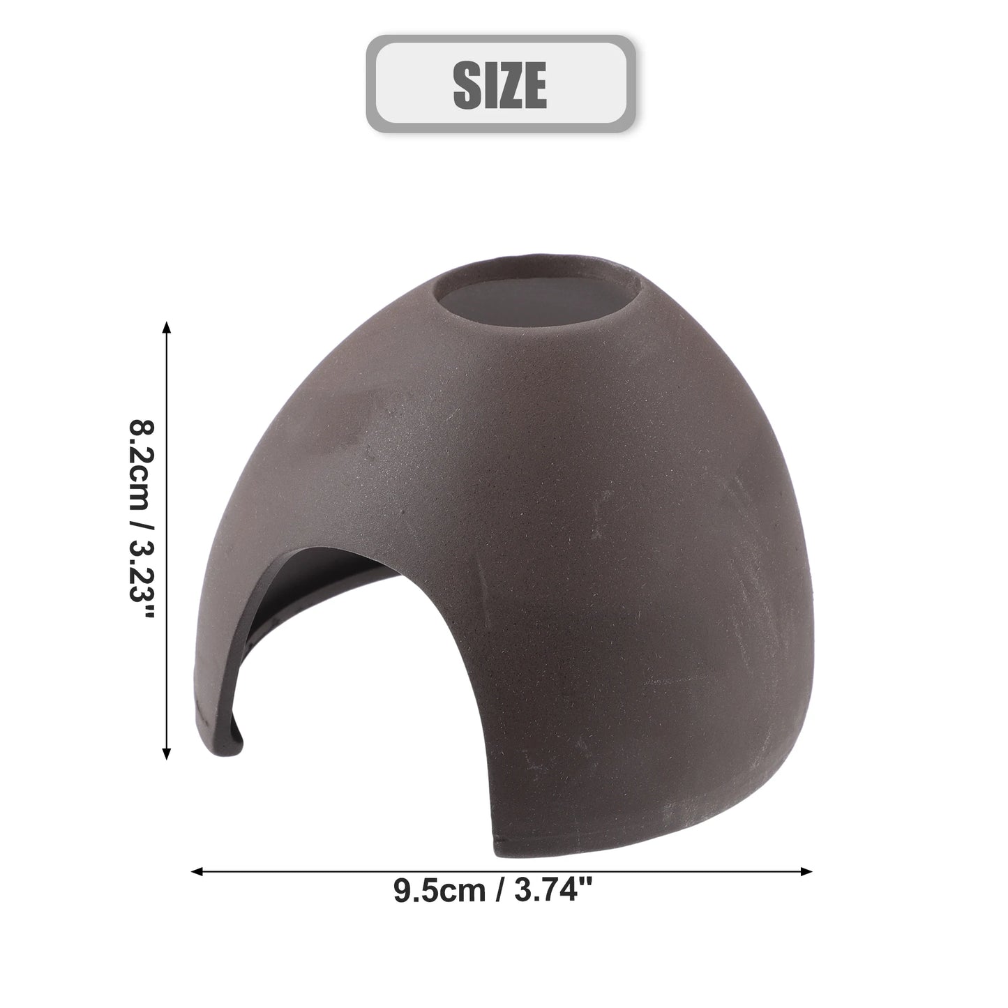 UXCELL Aquarium Hideaway Rock Cave Decoration Parts Resin Fish Shrimps Shelter Pottery House Canister Fish Tank Accessories