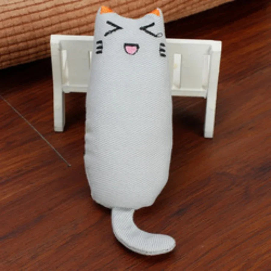 Pet Accessories Rustle Sound Catnip Toy Cats Product For Pets Cute cat Toys For Kitten Teeth Grinding Cat Plush Toy Thumb Pillow